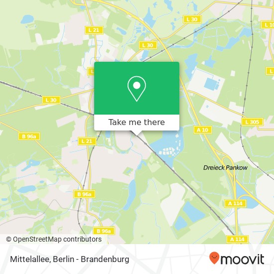 Mittelallee, Mühlenbeck, 16567 Mühlenbecker Land map