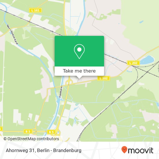 Ahornweg 31, Ahornweg 31, 14656 Brieselang, Deutschland map