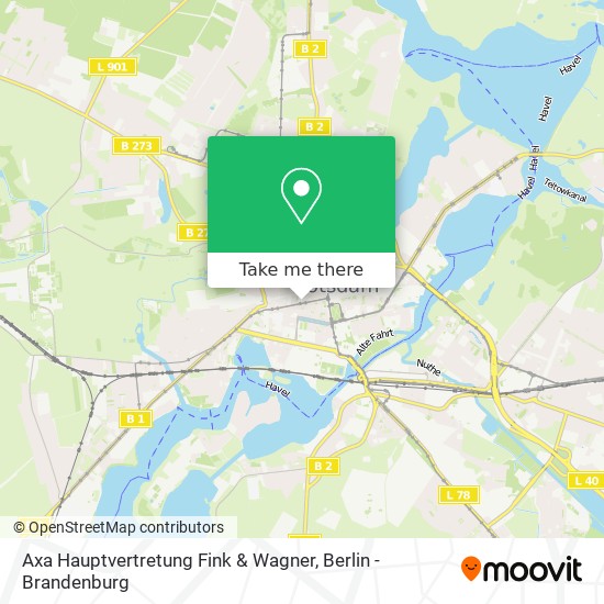 Axa Hauptvertretung Fink & Wagner map