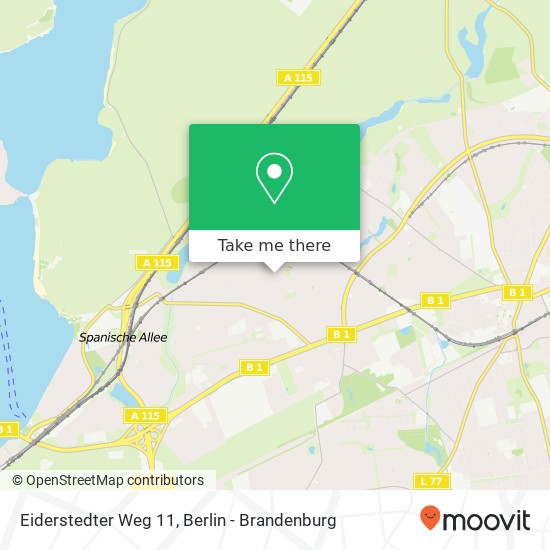 Eiderstedter Weg 11, Zehlendorf, 14129 Berlin map