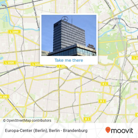 Europa-Center (Berlin), Europa-Center (Berlin), 10787 Berlin, Deutschland map