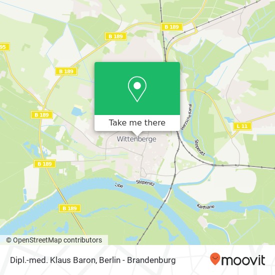 Dipl.-med. Klaus Baron, Elmshorner Platz 2 map