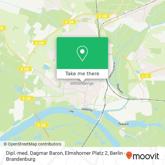 Dipl.-med. Dagmar Baron, Elmshorner Platz 2 map