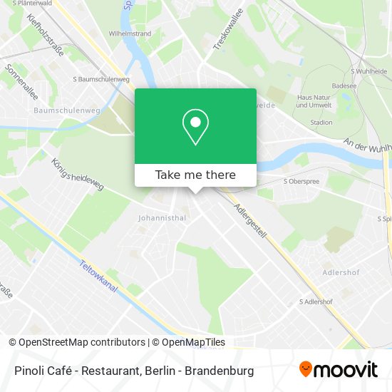 Pinoli Café - Restaurant map