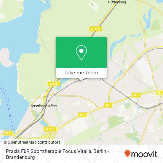 Praxis FüR Sporttherapie Focus Vitalia, Altvaterstraße 3 map
