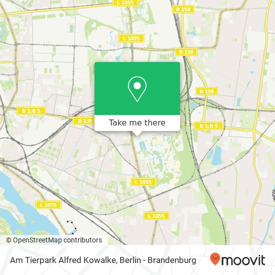 Am Tierpark Alfred Kowalke, Friedrichsfelde, 10315 Berlin map