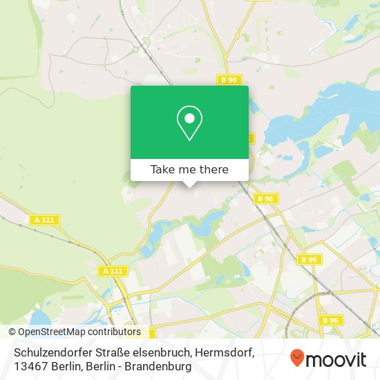 Schulzendorfer Straße elsenbruch, Hermsdorf, 13467 Berlin map