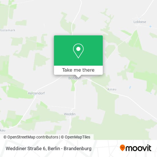 Weddiner Straße 6 map
