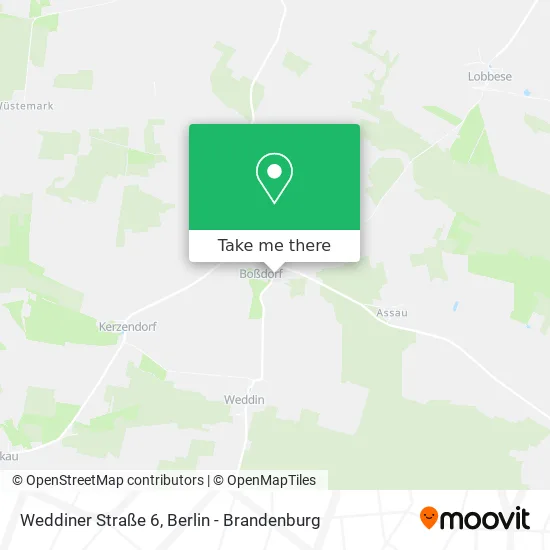 Карта Weddiner Straße 6