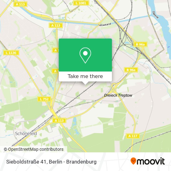 Карта Sieboldstraße 41