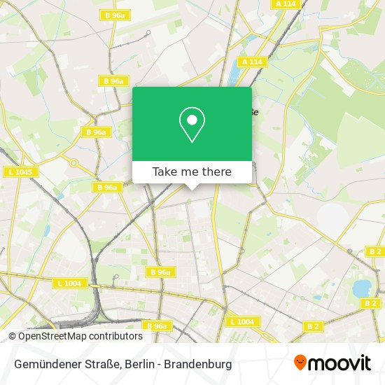 Gemündener Straße map