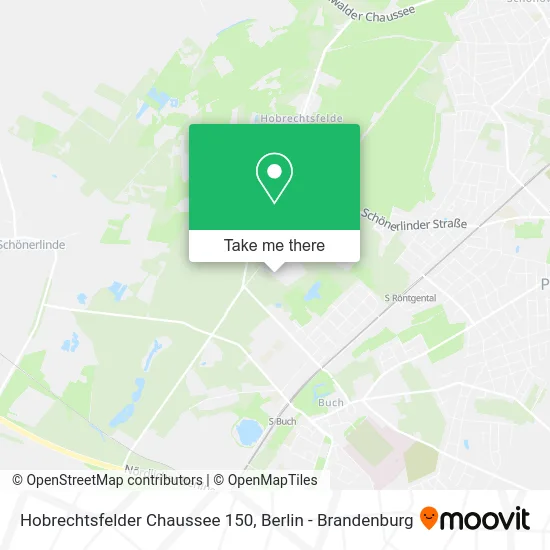 Hobrechtsfelder Chaussee 150 map