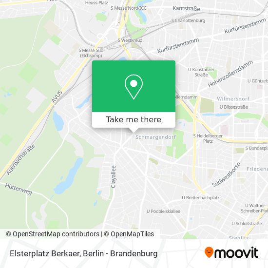 Elsterplatz Berkaer map
