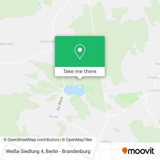 Weiße Siedlung 4 map