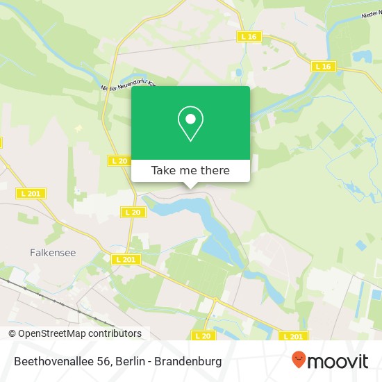 Beethovenallee 56, 14612 Falkensee map