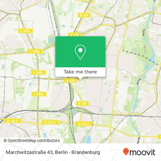 Marchwitzastraße 43, Biesdorf, 12681 Berlin map