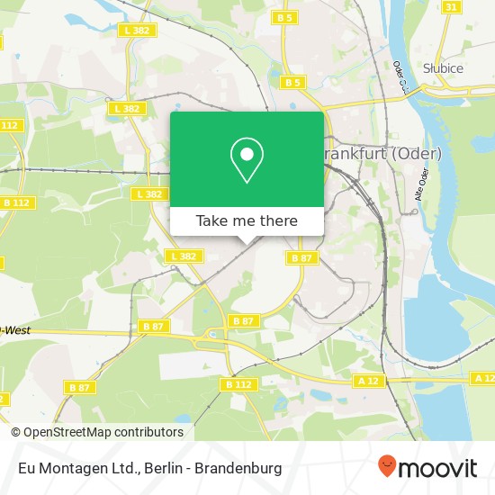 Eu Montagen Ltd., Leipziger Straße 80 map