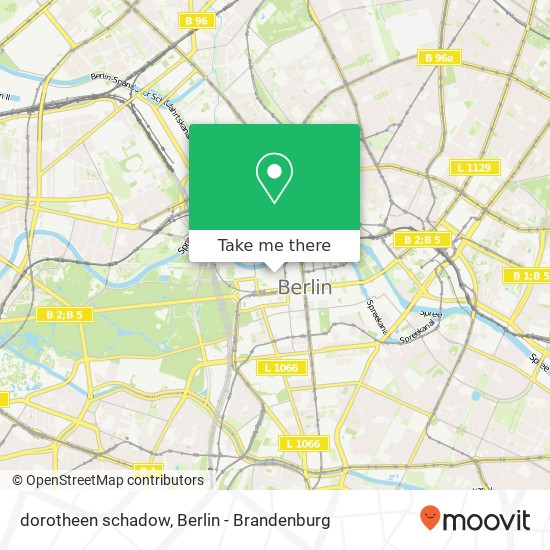 dorotheen schadow, Mitte, 10117 Berlin map