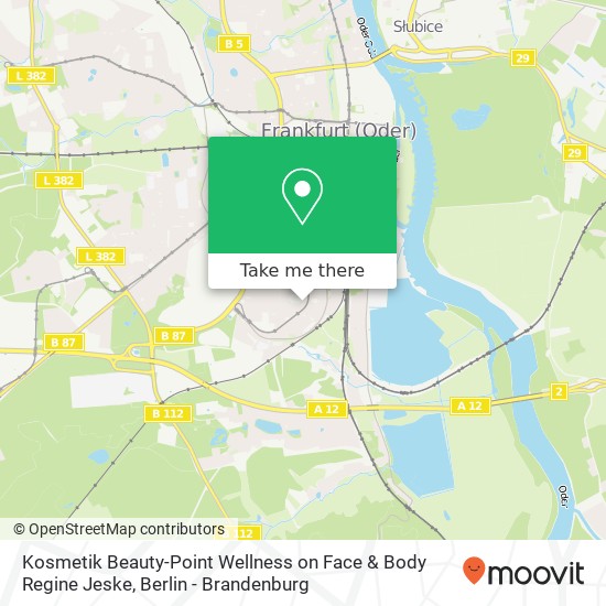 Kosmetik Beauty-Point Wellness on Face & Body Regine Jeske map