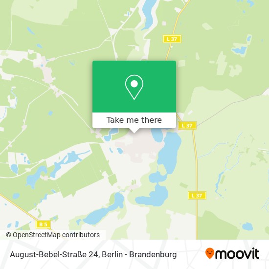 August-Bebel-Straße 24 map
