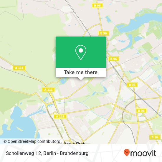 Schollenweg 12, Tegel, 13509 Berlin map