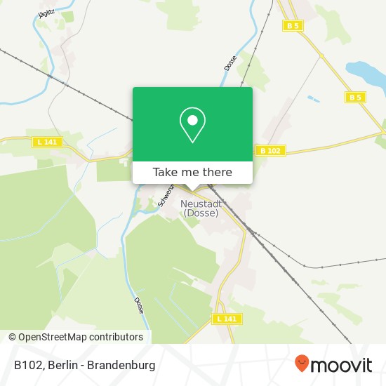 B102, 16845 Neustadt (Dosse) map