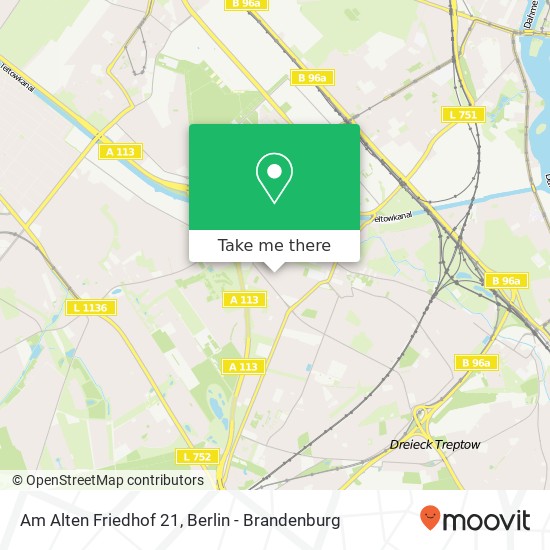 Am Alten Friedhof 21, Altglienicke, 12524 Berlin map