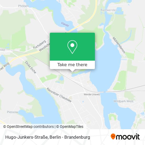 Hugo-Junkers-Straße map