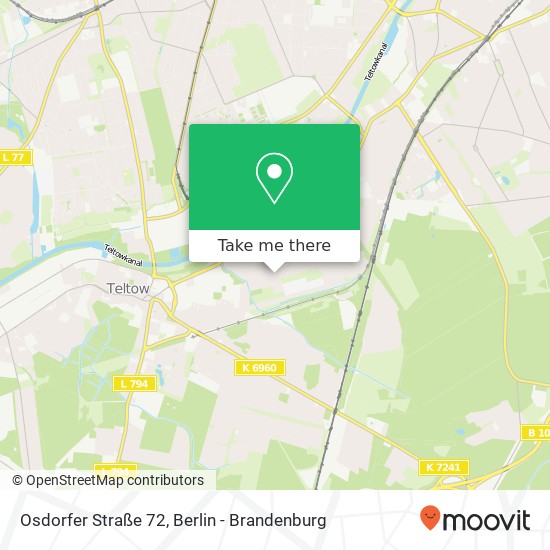 Osdorfer Straße 72, 14513 Teltow map