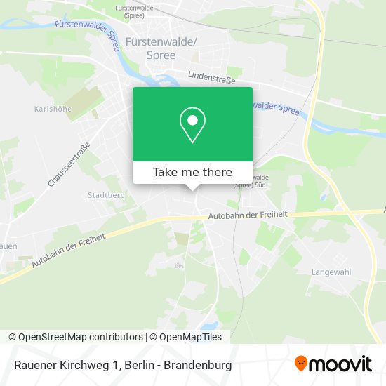 Rauener Kirchweg 1 map