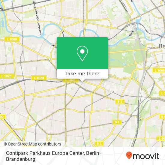 Contipark Parkhaus Europa Center, Nürnberger Straße 7 map