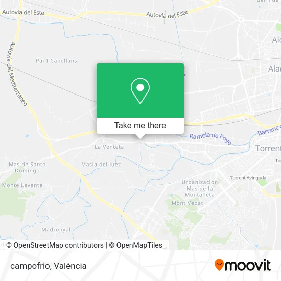campofrio map