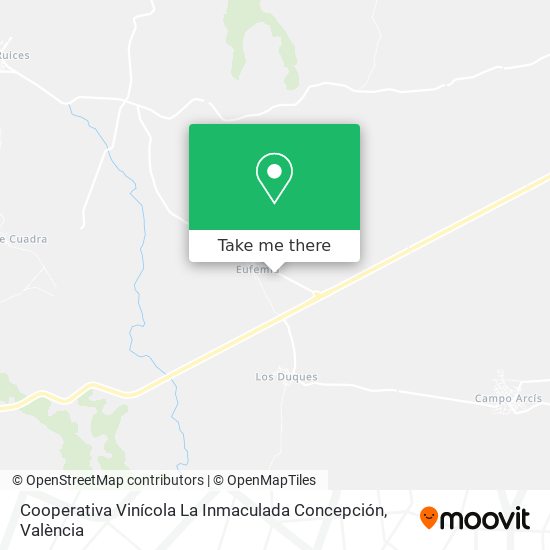 Cooperativa Vinícola La Inmaculada Concepción map