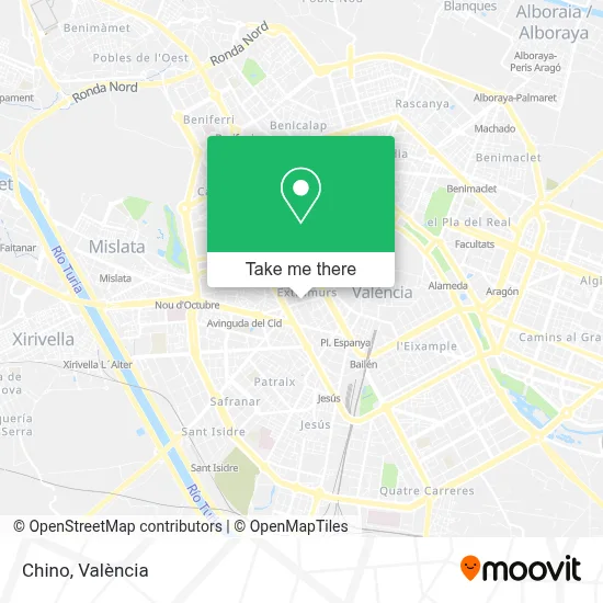 Chino map