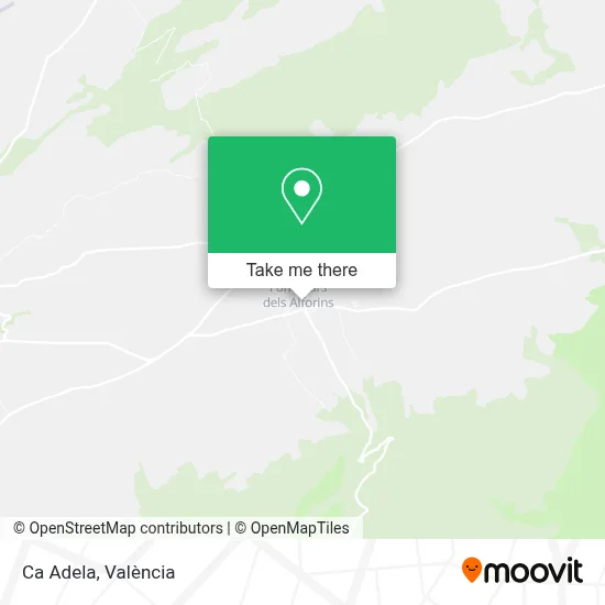 Ca Adela map