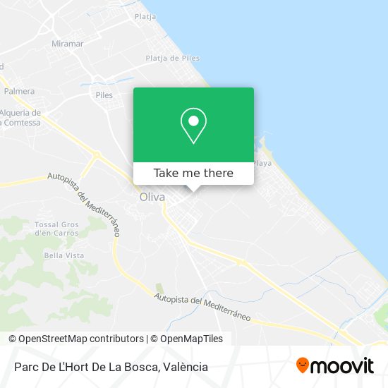 Parc De L'Hort De La Bosca map