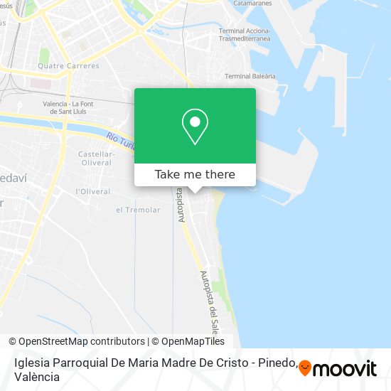Iglesia Parroquial De Maria Madre De Cristo - Pinedo map