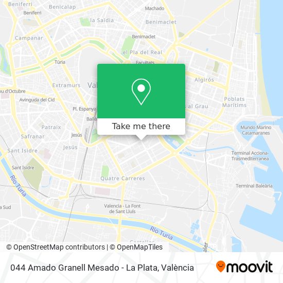 mapa 044 Amado Granell Mesado - La Plata