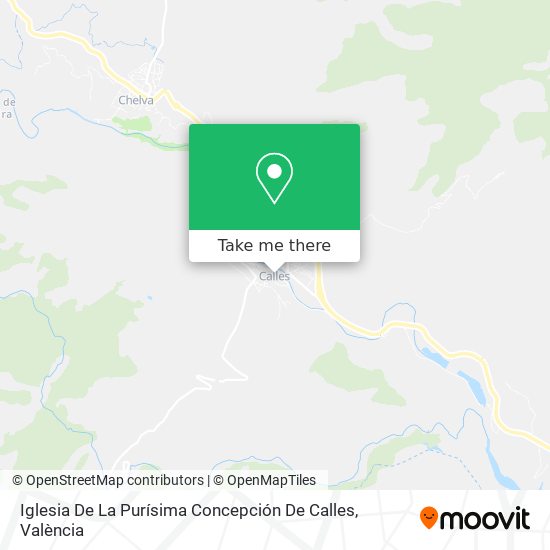 Iglesia De La Purísima Concepción De Calles map