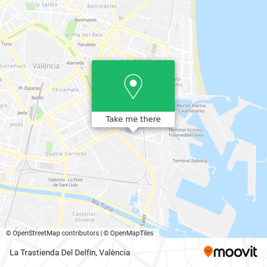 La Trastienda Del Delfín map