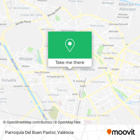 mapa Parroquía Del Buen Pastor