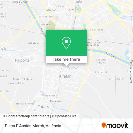 Plaça D'Ausiàs March map