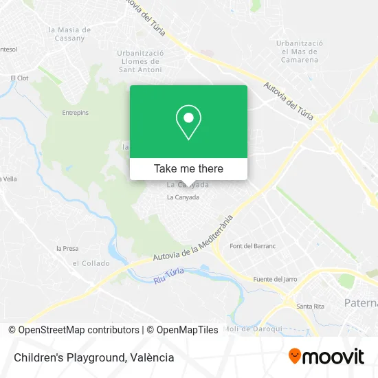 Parque Infantil map