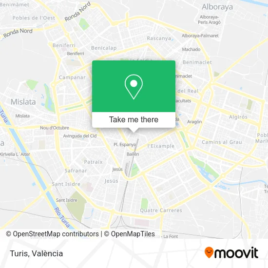 Turis map