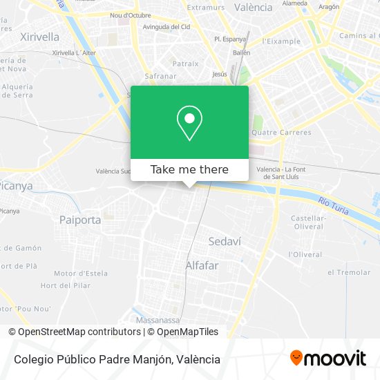 Colegio Público Padre Manjón map