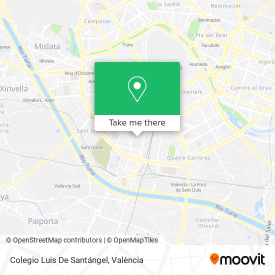 Colegio Luis De Santángel map