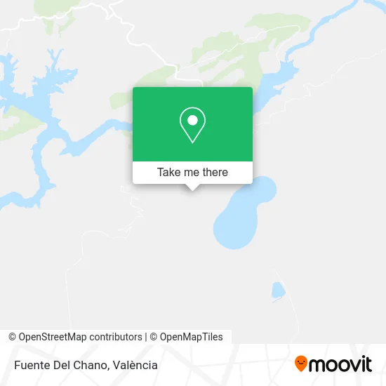 Fuente Del Chano map