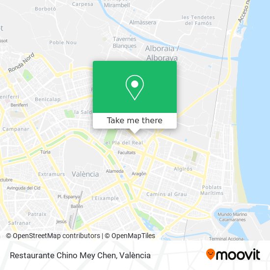 Restaurante Chino Mey Chen map