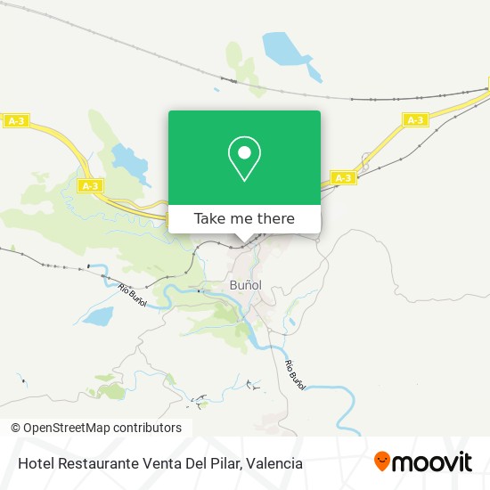 Hotel Restaurante Venta Del Pilar map