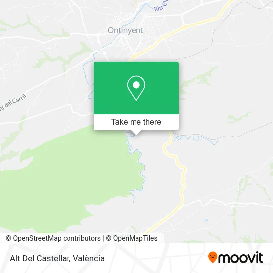 Alt Del Castellar map